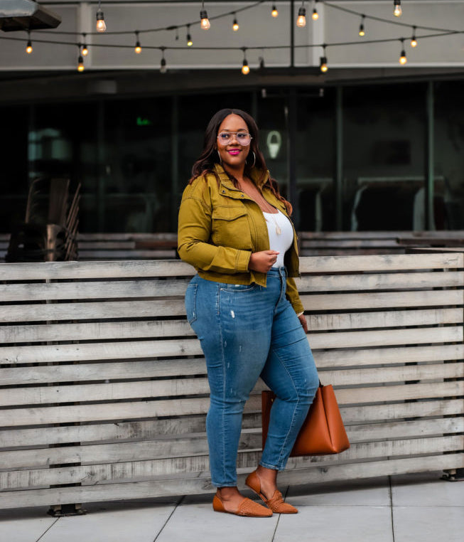 Plus Size Spring Casual Outfit Idea